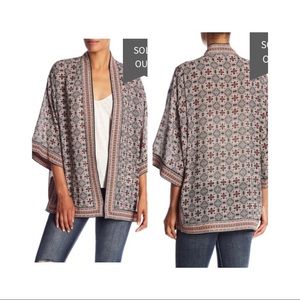 Max Studio Printed Bed Kimono size S